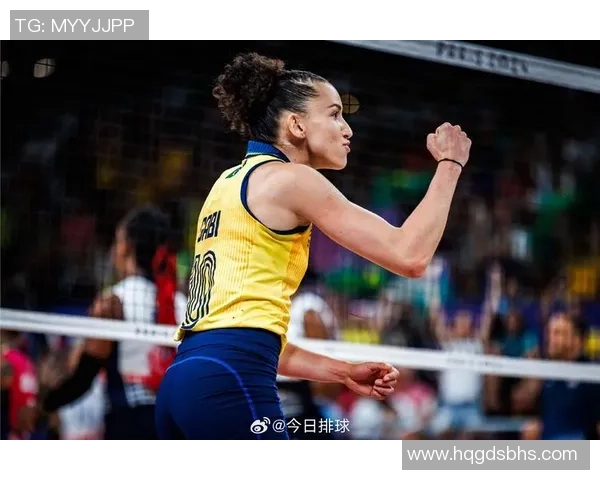 女排巴西站精彩对决巴西女排迎战多米尼加队争夺胜利